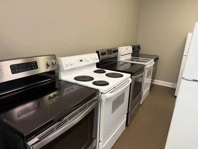 Ranges in the Quality Appliances showroom